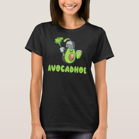 Avocadhoe Veggie Veganistisch T-shirt (Voorkant)