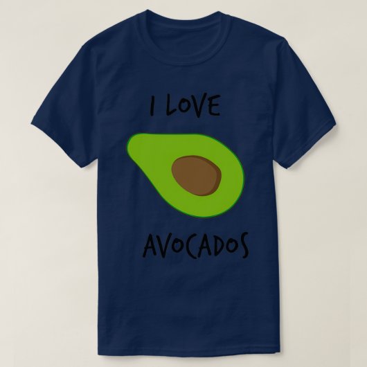Avocado000 T-shirt (Design voorkant)