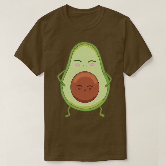 Avocado 101 t-shirt (Design voorkant)