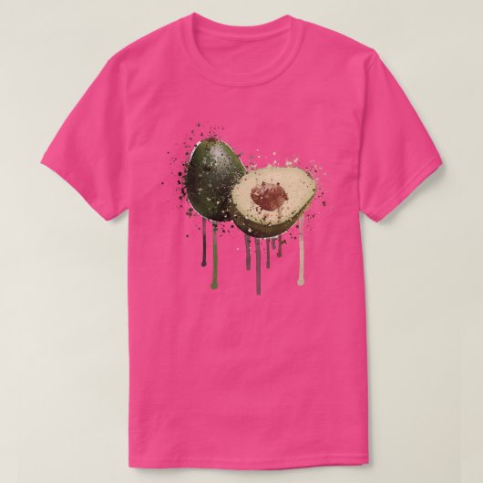 Avocado (11) t-shirt (Design voorkant)