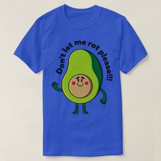Avocado (13) t-shirt (Design voorkant)