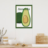 Avocado 20x28 Poster (Keuken)