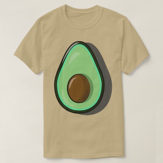 avocado 2 t-shirt (Design voorkant)