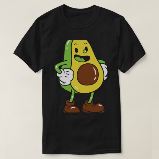 Avocado (3) t-shirt (Design voorkant)