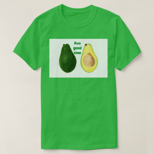 Avocado 5 t-shirt (Design voorkant)