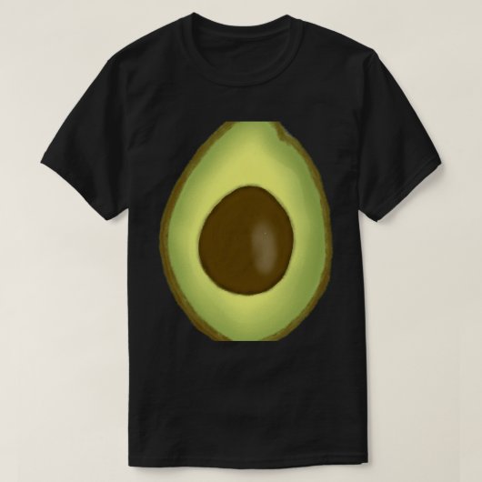 Avocado (6) t-shirt (Design voorkant)