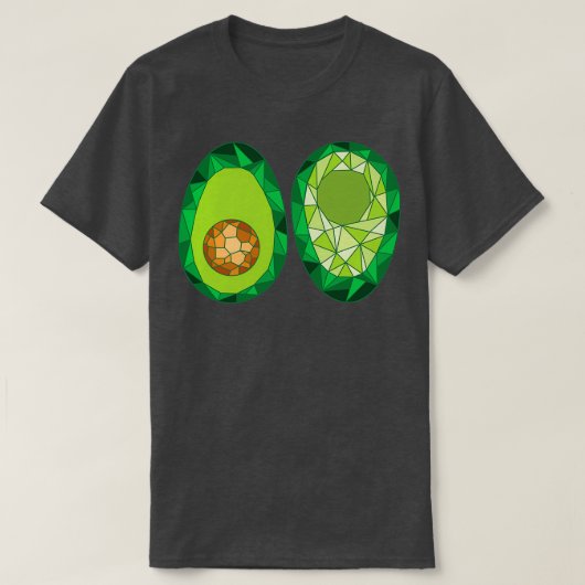 Avocado 7 4 t-shirt (Design voorkant)