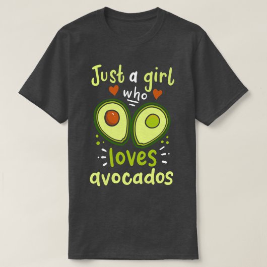 Avocado (7) t-shirt (Design voorkant)