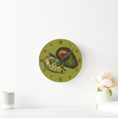 Avocado acrylic Wall klok (Huis)