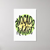 Avocado Addict Canvas Afdruk (Voorkant)