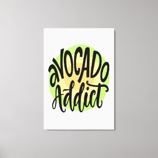 Avocado Addict Canvas Afdruk