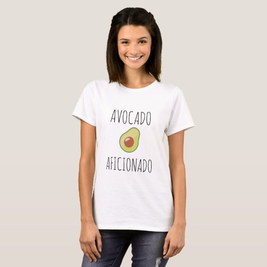 Avocado Aficionado T-shirt (Voorkant volledig)