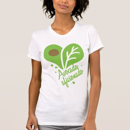Avocado aficionado t-shirt (Voorkant)