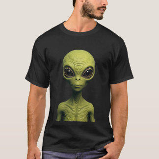 Avocado Alien – Grappige Gezonde Voedsel Kunst T-shirt