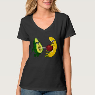Avocado And Banana Eating Vegan Avocado T-shirt