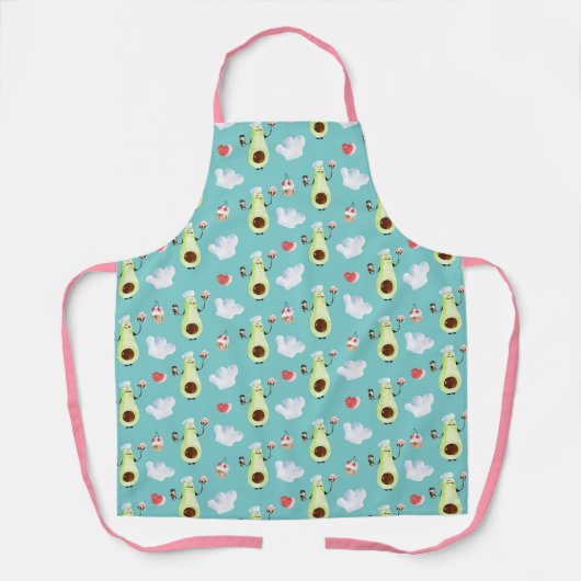 Avocado Apron Schort (Voorkant)