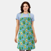 Avocado Apron Schort (Gedragen)