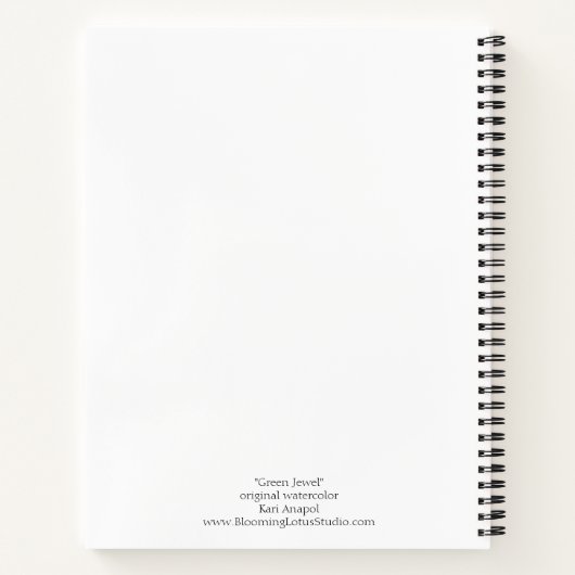 Avocado Art Design Cooking Quote Recipbook noteboo Notitieboek (Achterkant)