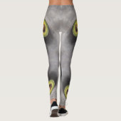 Avocado Art Modern Stilleven Ontbijt gezond vet Leggings (Achterkant)