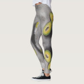Avocado Art Modern Stilleven Ontbijt gezond vet Leggings (Links)