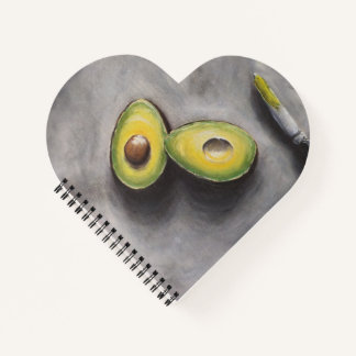 Avocado Art Modern Stilleven Ontbijt gezond vet Notitieboek