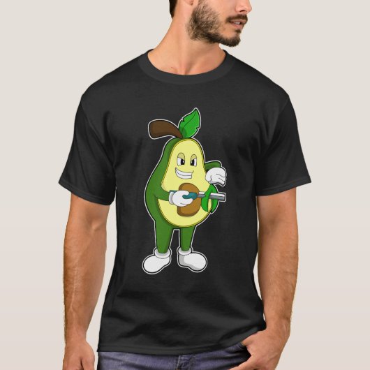 Avocado as Hairdresser with Razor T-shirt (Voorkant)