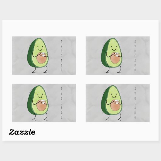 Avocado ASL Sticker (Vel)
