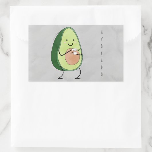 Avocado ASL Sticker (Tas)