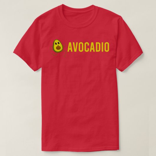Avocado Avocadio Runner Funny Gift Idea T-shirt (Design voorkant)
