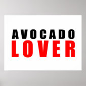 Avocado, avocado poster (Voorkant)