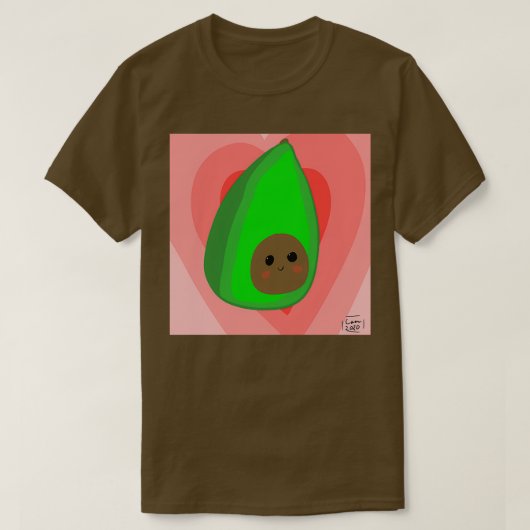 avocado avocado t-shirt (Design voorkant)