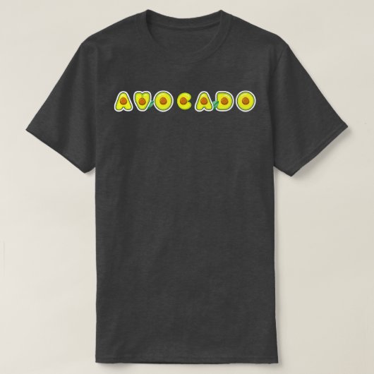 Avocado Avocado Vegan T-shirt (Design voorkant)