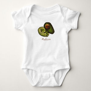 Avocado Baby Bodysuit - optionele personalisatie