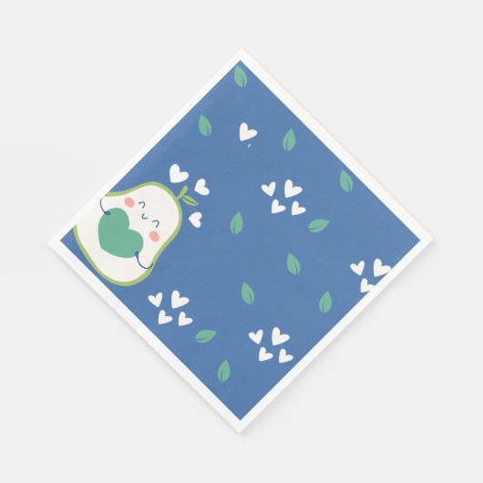 Avocado Baby shower, Baby Boy, Leuke avocado Servet (Hoek)