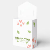 Avocado Baby shower, Baby Meisje Favor Box Bedankdoosjes (Geopend)