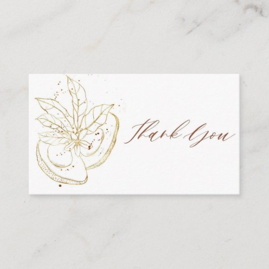 Avocado Baby shower Hartelijk dank Visitekaartje (Voorkant)