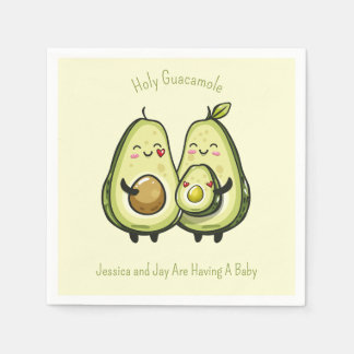 Avocado-Baby shower Servet