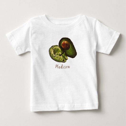 Avocado Baby T-Shirt (Voorkant)