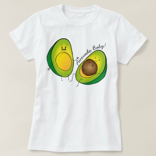 Avocado Baby T-Shirt (Design voorkant)