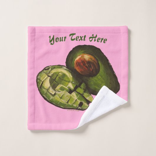 Avocado badhanddoeken bad handdoek (Wasdoekje)