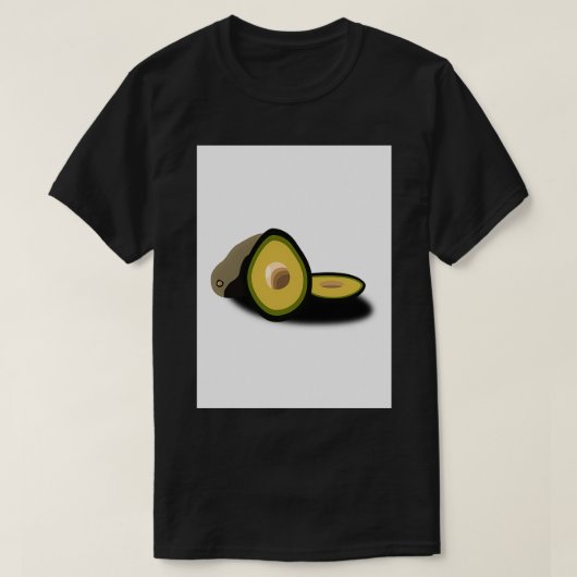 avocado-badmat t-shirt (Design voorkant)