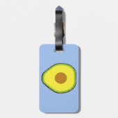 Avocado Bagagelabel (Achterkant verticaal)