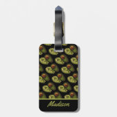 Avocado-Bagagelabel - Optionele personalisatie Bagagelabel (Achterkant verticaal)