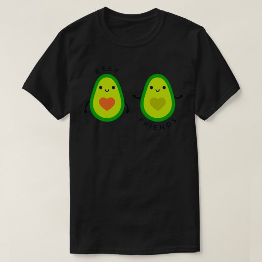 avocado beste vrienden t-shirt (Design voorkant)