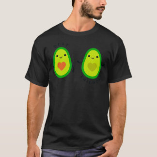 avocado beste vrienden t-shirt