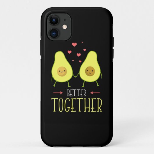 Avocado Better Together Case-Mate iPhone Case (Achterkant)