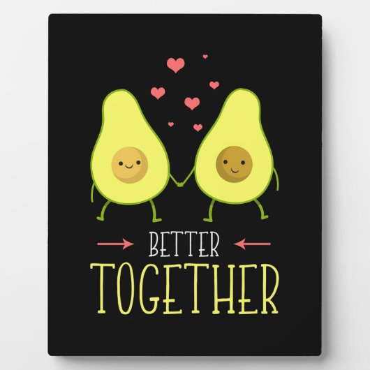 Avocado Better Together Fotoplaat (Voorkant)