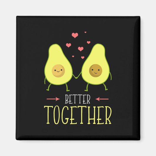 Avocado Better Together Magneet (Voorkant)