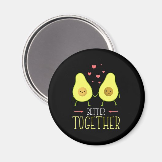Avocado Better Together Magneet (Voorkant / Achterkant)