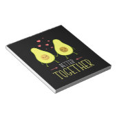 Avocado Better Together Notitieblok (Schuin)
